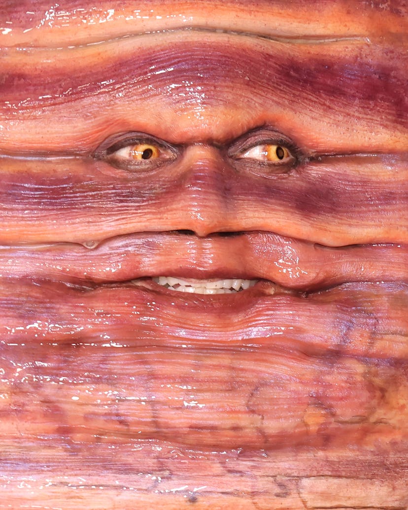 Heidi Klum as a worm for Halloween