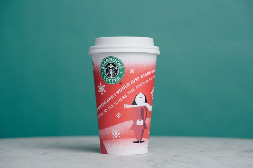 The 2010 Starbucks Holiday cup