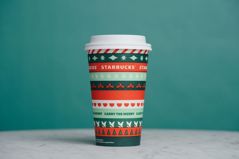 The 2020 Starbucks Holiday cup