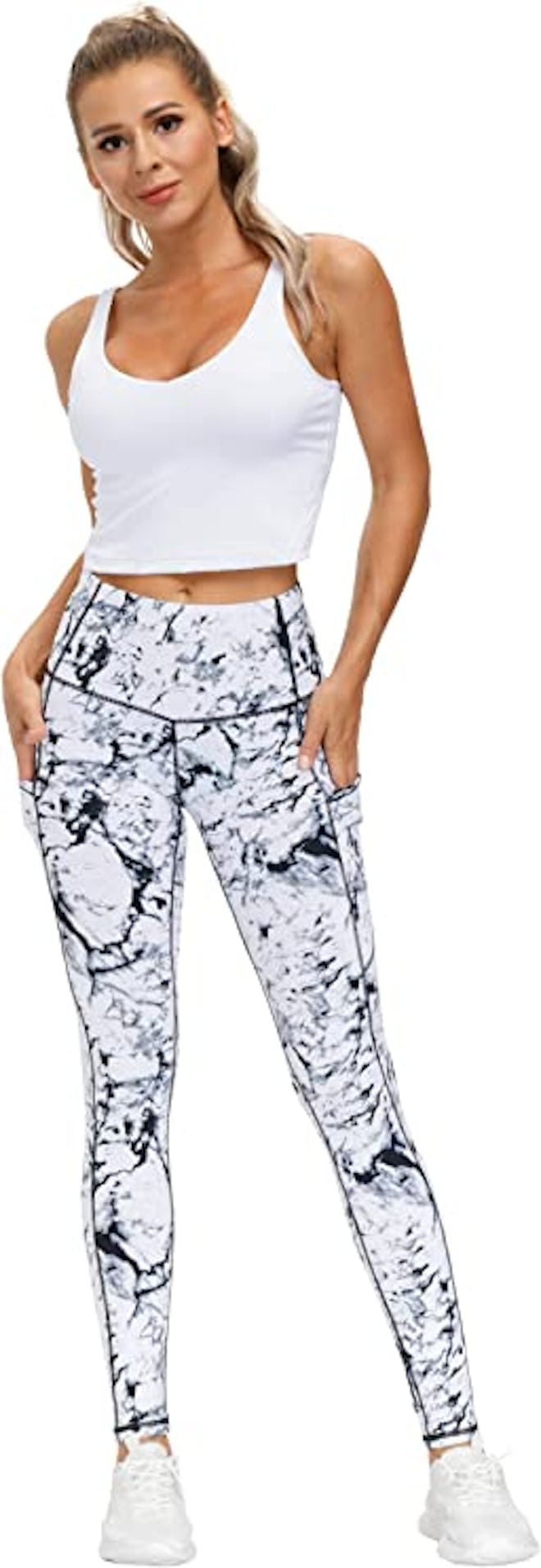 THE GYM PEOPLE High Waist Leggings With Pockets