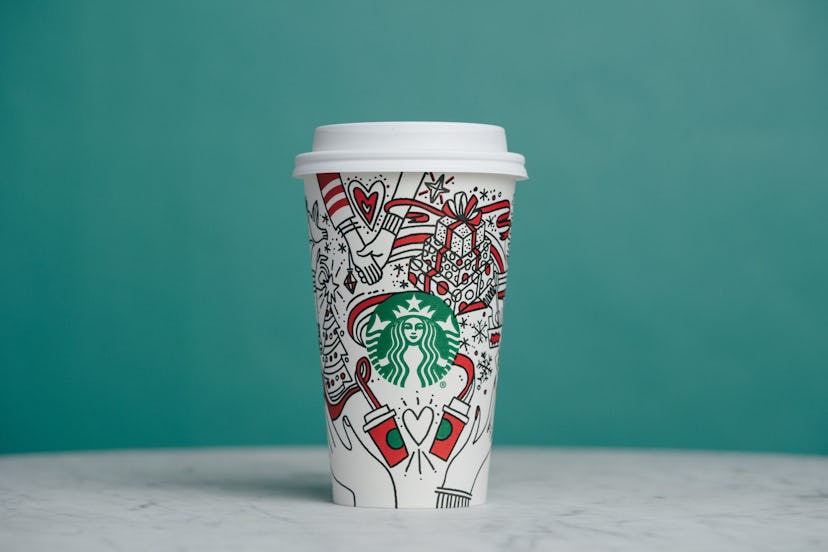 The 2017 Starbucks Holiday cup
