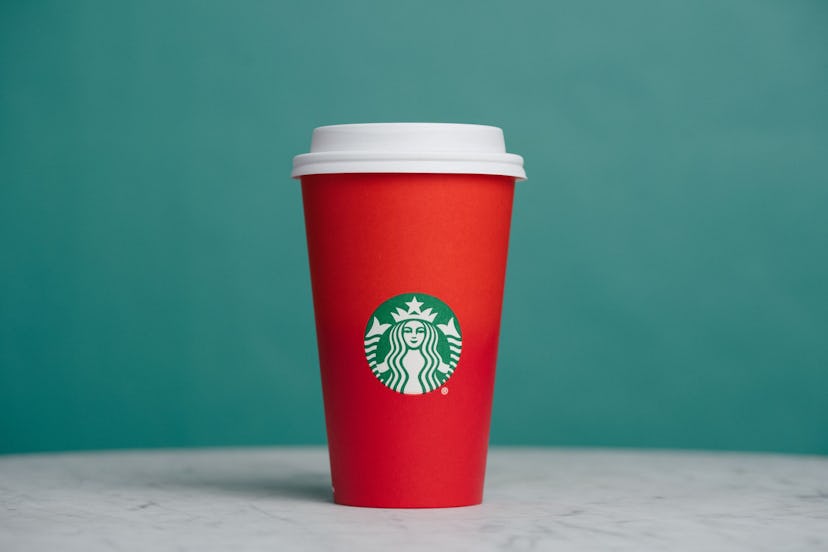 The 2015 Starbucks Holiday cup