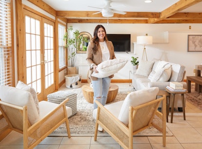 The Home Depot and Vrbo vacation rental home makeover was done by some influencers with home decor f...