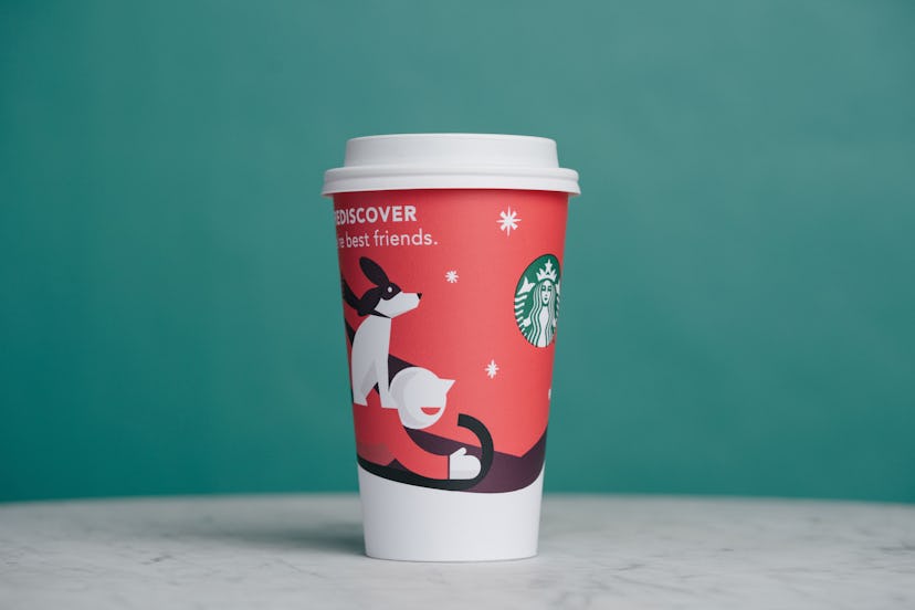 The 2011 Starbucks Holiday cup