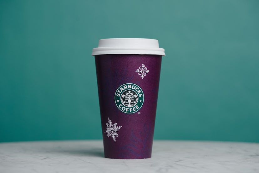 The 1998 Starbucks holiday cup