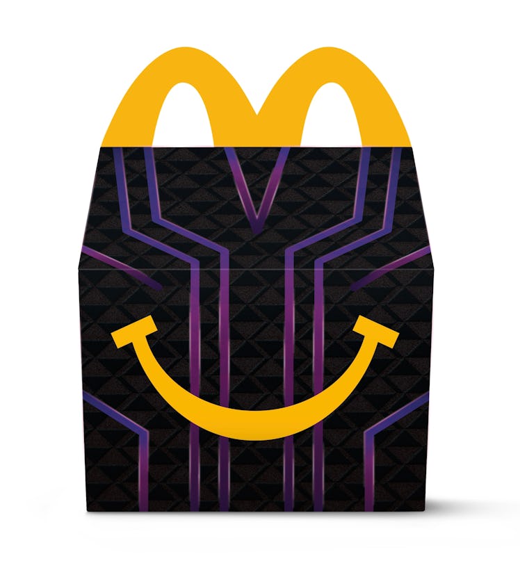 McDonald's "Black Panther" Happy Meal toys feature 10 superheroes.