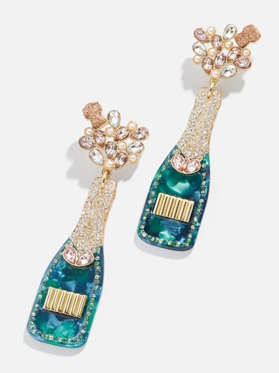 baublebar No 'Pagne, No Gain Earrings for glam holiday party outfit