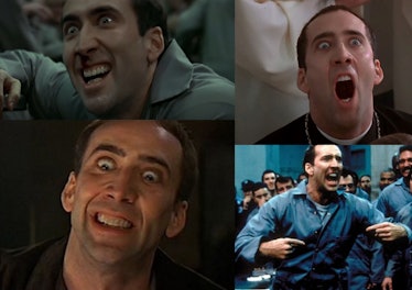 The many faces of Nicolas Cage.