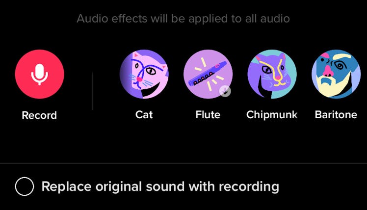 Here's how to get TikTok's voice changer effect for so many options.