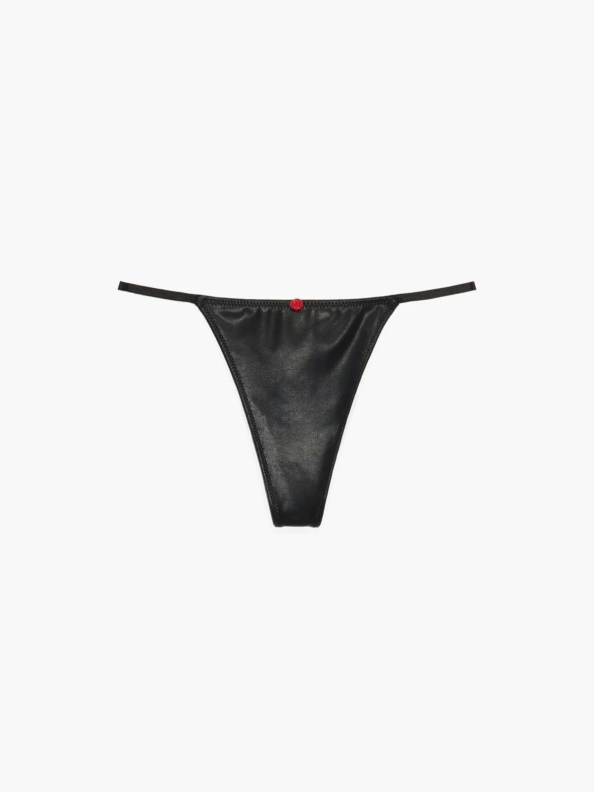 Gilded Chains Embroidered Mesh G-String Panty