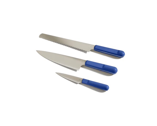 Knife Trio In Azul