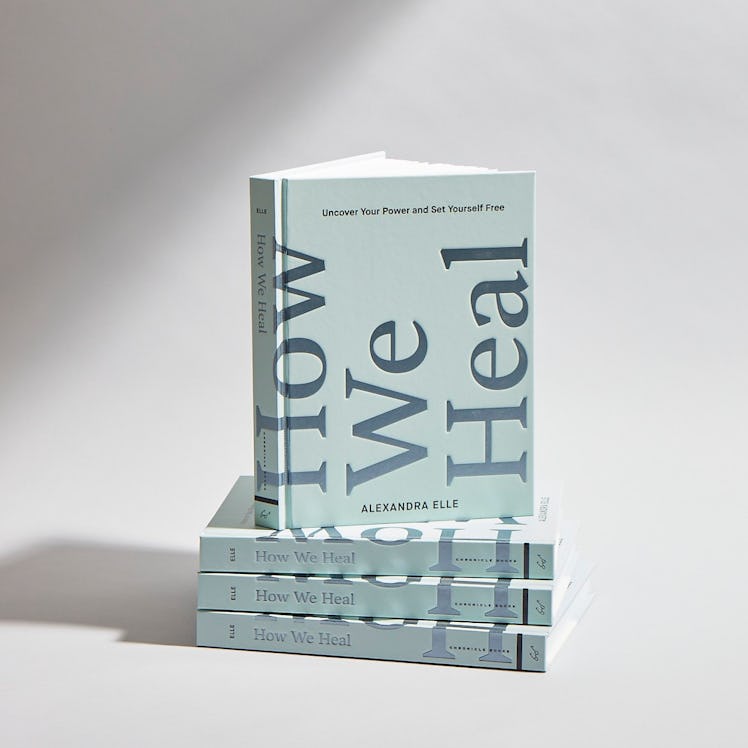 the cover of alex elle's book how we heal