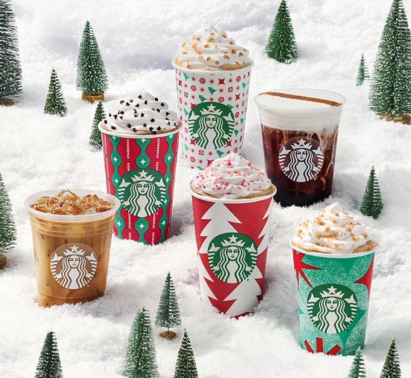 The 2022 Starbucks holiday drink lineup includes classic favorites and is now available in stores.