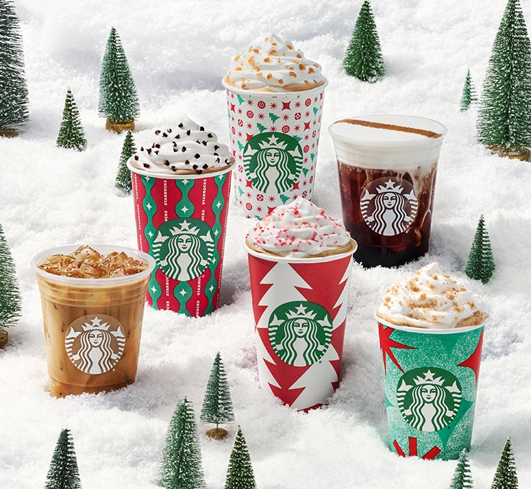 Starbucks Drinks Holiday 2025 Katya Melamie