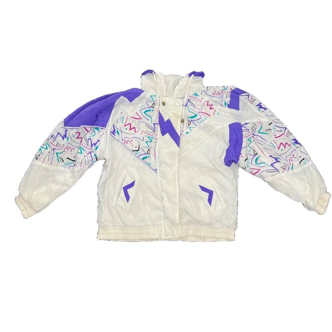 Abstract Windbreaker
