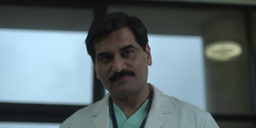 Saeed as Dr Hasnat Khan in 'The Crown' S5