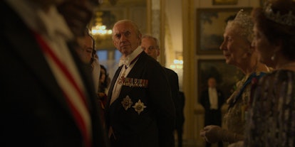 Jonathan Pryce as Prince Philip in Netflix's 'The Crown' Series 5. 