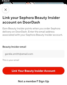 Sephora same-day delivery on DoorDash can get to your house in under an hour.