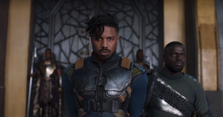 Michael B. Jordan as Erik Killmonger in 'Black Panther'