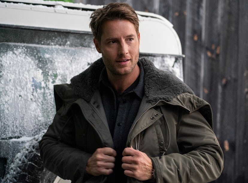 Justin Hartley as Jake in The Noel Diary
