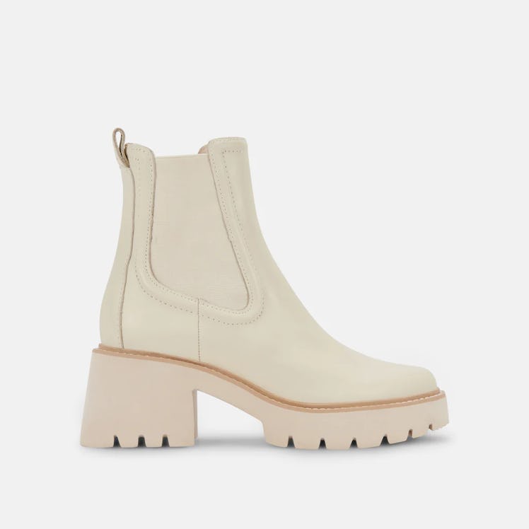 Hawk H2O Booties Ivory Leather