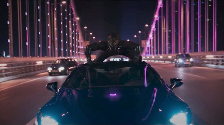 Black Panther 2018’s iconic Busan car chase.
