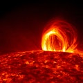On July 19, 2012, million-degree plasma in the sun's atmosphere began to cool and fall to the surfac...
