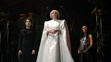 Gwendoline Christie as Lucifer in The Sandman.