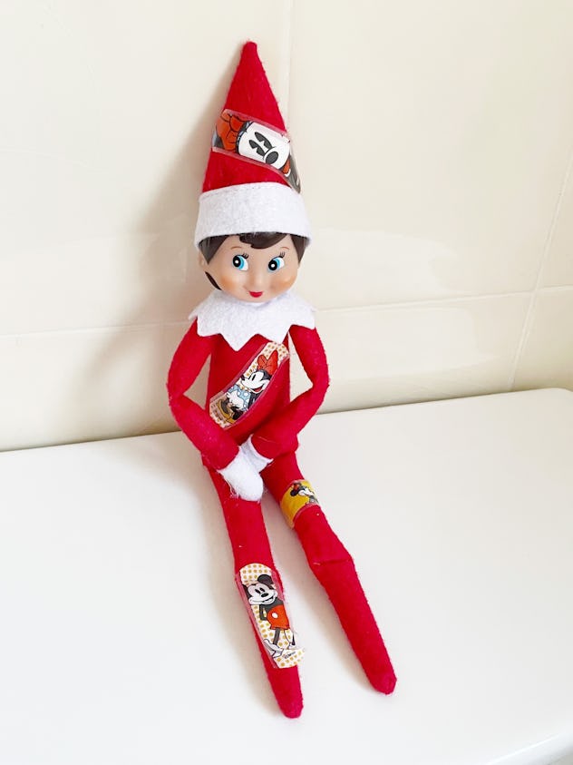 elf on the shelf bathroom ideas