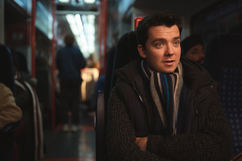 Asa Butterfield as James in 'Your Christmas or Mine'
