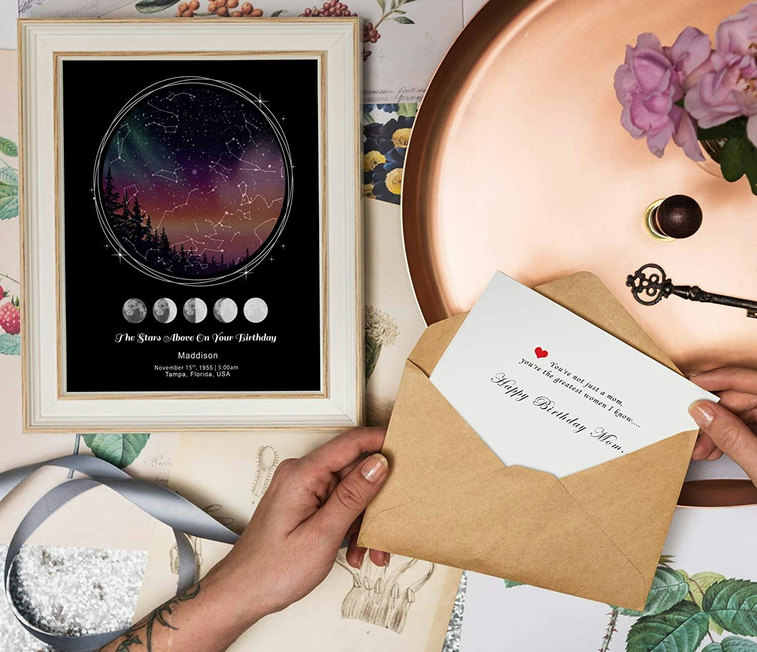 Bigicraft Customizable Star Map Poster