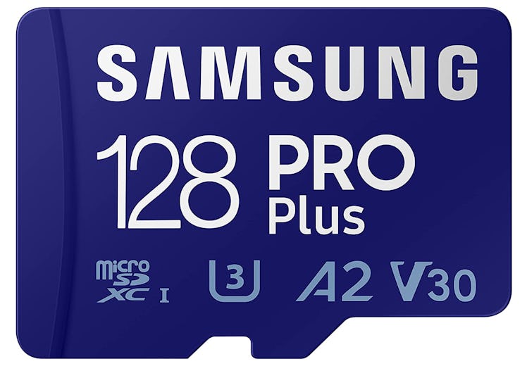 The Samsung Pro Plus microSDXC card