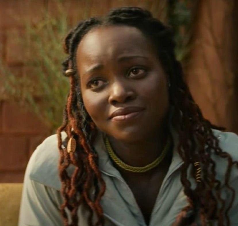 Lupita Nyong'o as Nakia in Black Panther Wakanda Forever