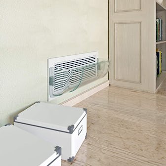 Home Intuition Adjustable Magnetic Heat and Air Deflector (2-Pack)