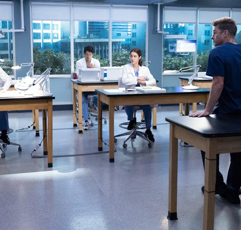 MIDORI FRANCIS, HARRY SHUM JR., ADELAIDE KANE, SCOTT SPEEDMAN, ALEXIS FLOYD on 'Grey's Anatomy'