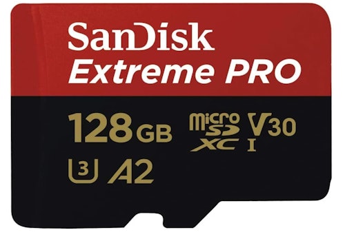 The SanDisk Extreme Pro.