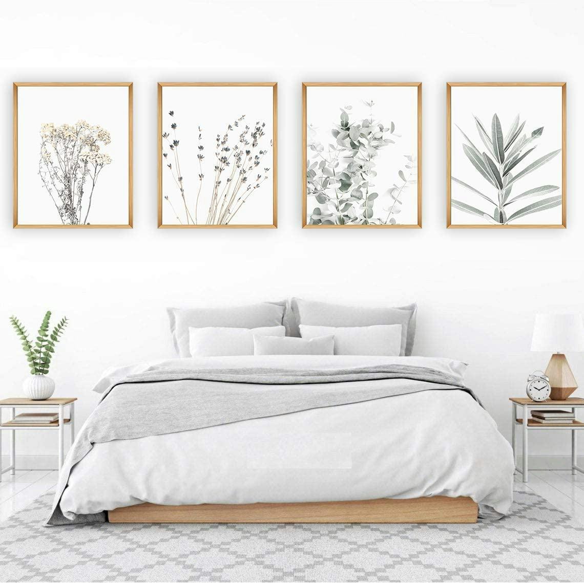 Herzii Botanical Wall Art Prints (Set of 4)