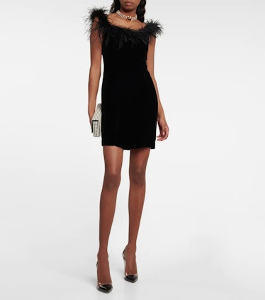 lbd with feathers