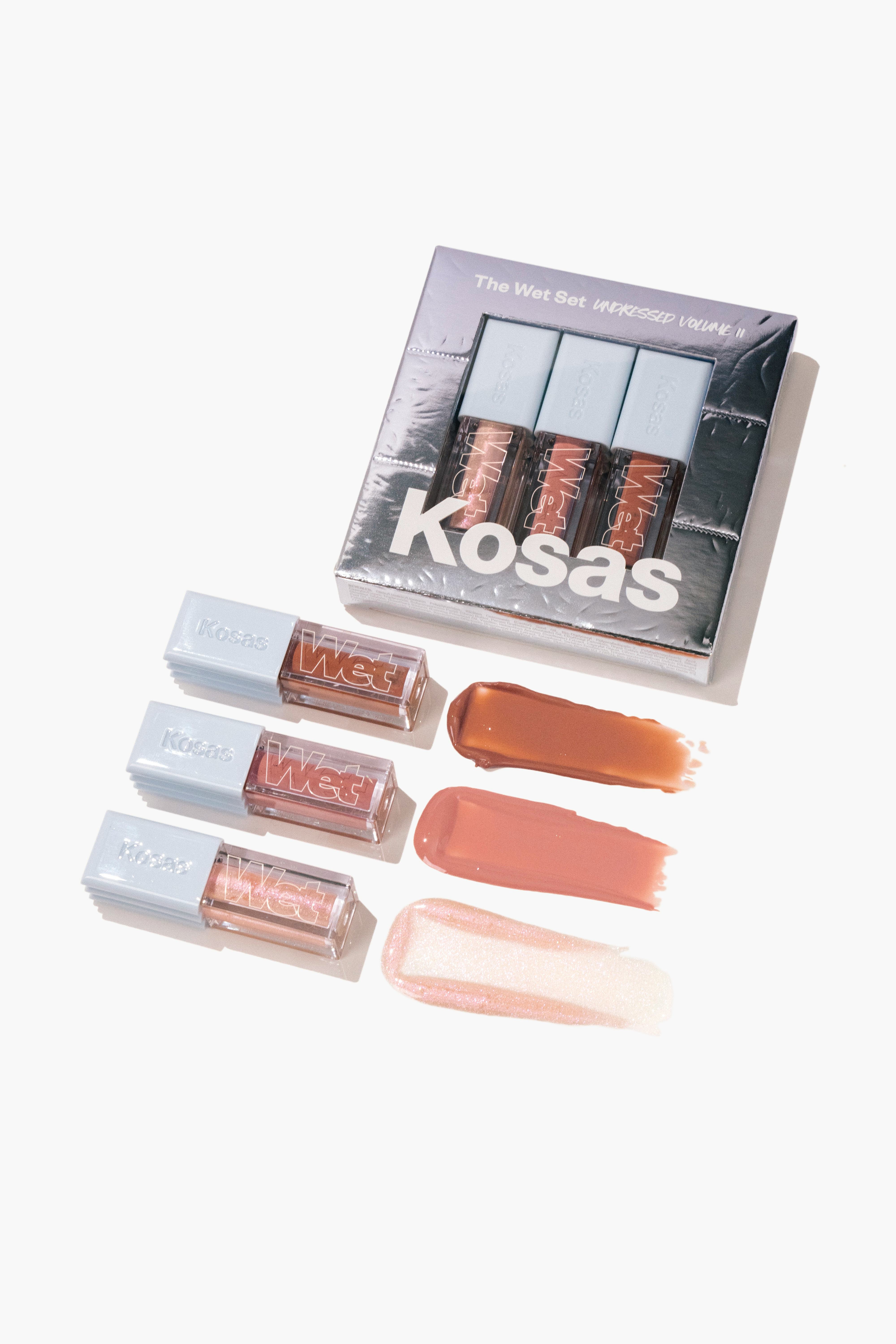 Mini Wet Set Undressed Volume II Plumping Glosses