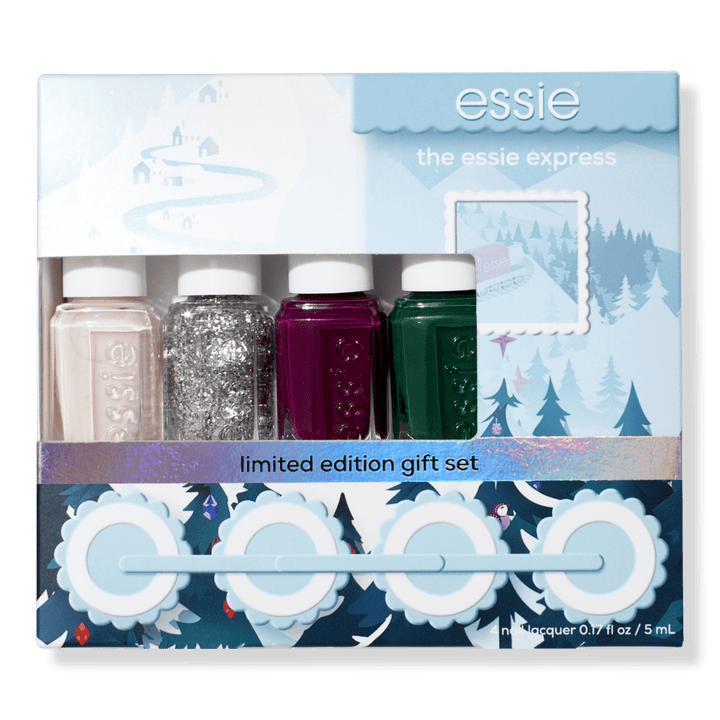 The Essie Express: Polar Bolds 4 Piece Holiday Kit