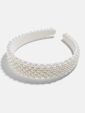 BaubleBar white pearl headband