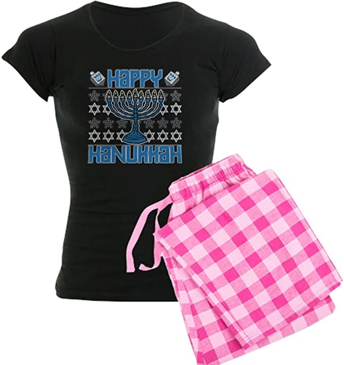 CafePress Happy Hanukkah Pajamas