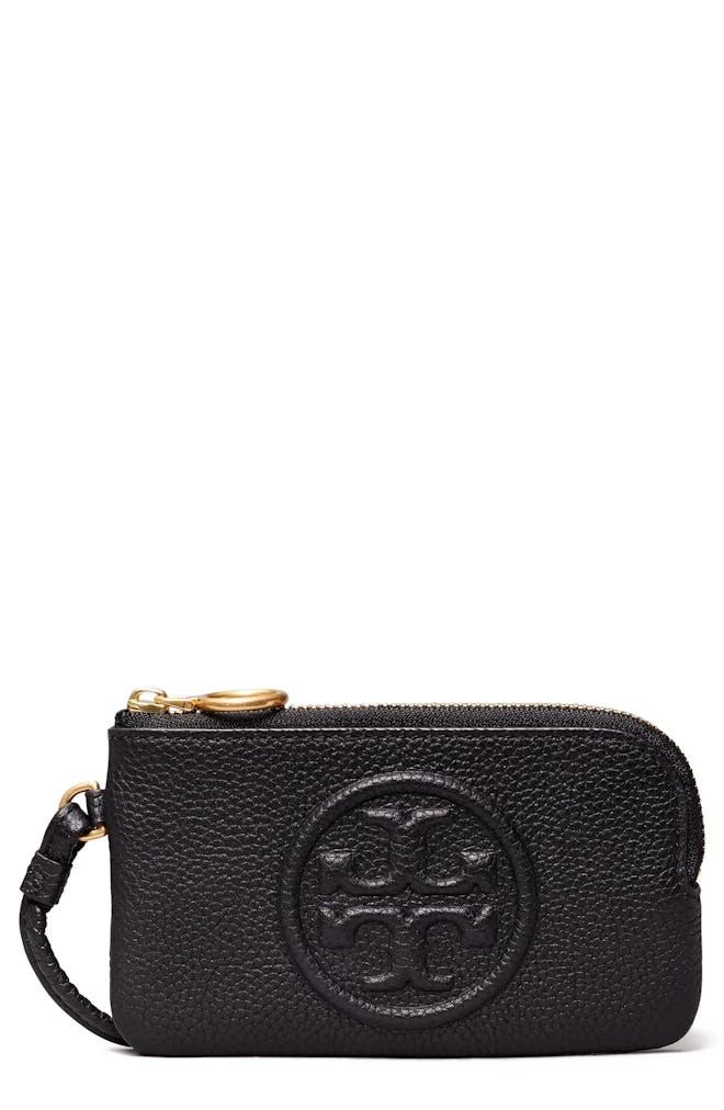 Tory Burch Perry Bombé Leather Card Case