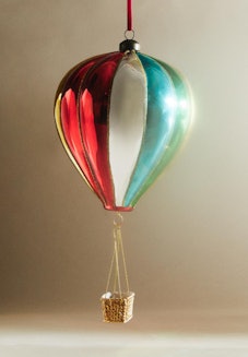 The Large Hot Air Balloon Christmas Ornament Home Decor Will Be Included In Zara's Black Friday Sale...