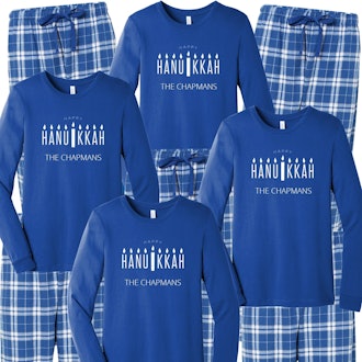 Personalized Happy Hanukkah Pajamas