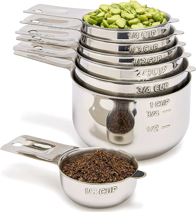 Simply Gourmet Stainless Steel Measuring Cups (7-Pack)