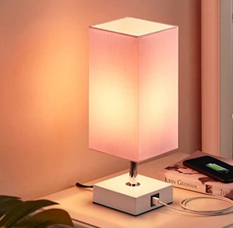 Ambimall Table Lamp with USB
