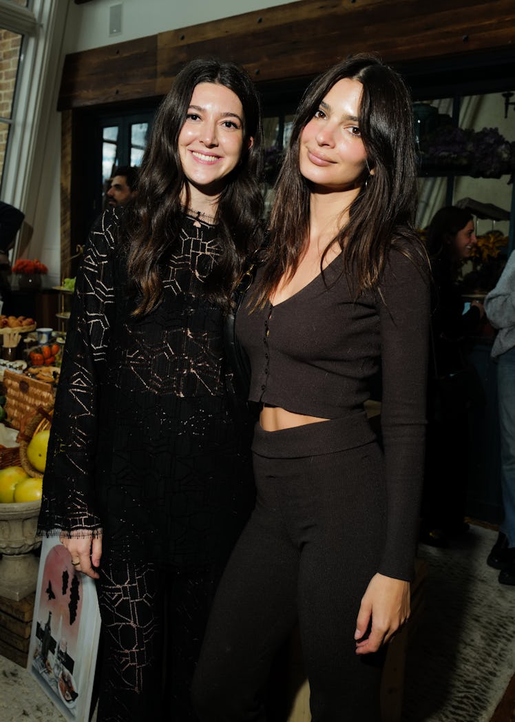 Leset founder Lili Chemla and Emily Ratajkowski