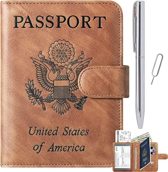 Passport And Vaccine Card Holder