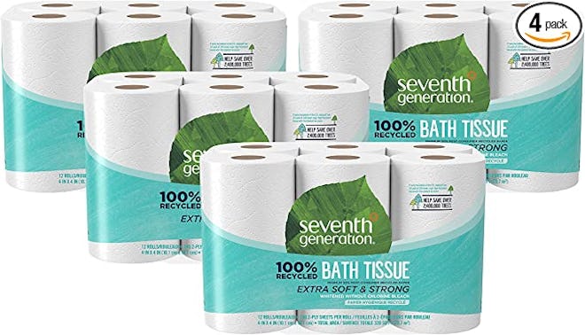Seventh Generation 100% Recycled Bath Tissue (2-Ply, 48 Rolls)